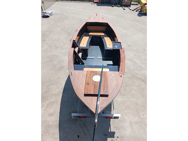 Houten spitsgat sloep met bun - afbeelding 5 van  36