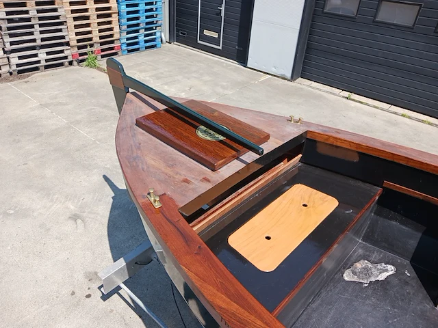 Houten spitsgat sloep met bun - afbeelding 14 van  36