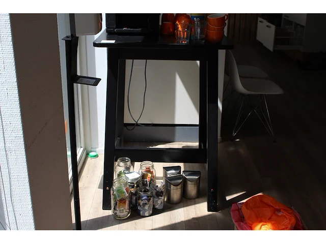 Houten statafel 74 x 73 x 103 cm. - afbeelding 2 van  4