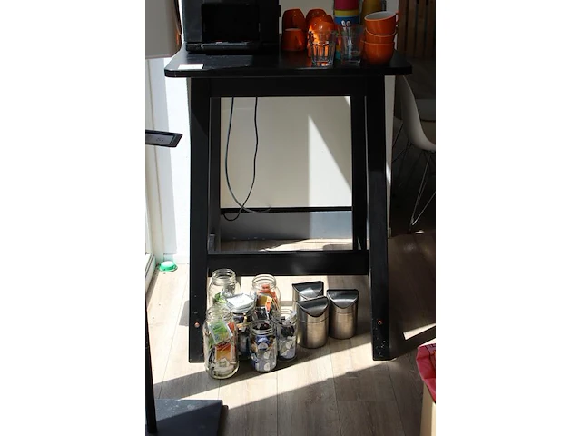 Houten statafel 74 x 73 x 103 cm. - afbeelding 3 van  4