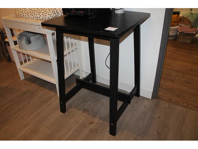 Houten statafel 74 x 73 x 103 cm. - afbeelding 1 van  2