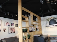 Houten stelling van steigerhout afm. 320 x 280 cm. - afbeelding 3 van  3