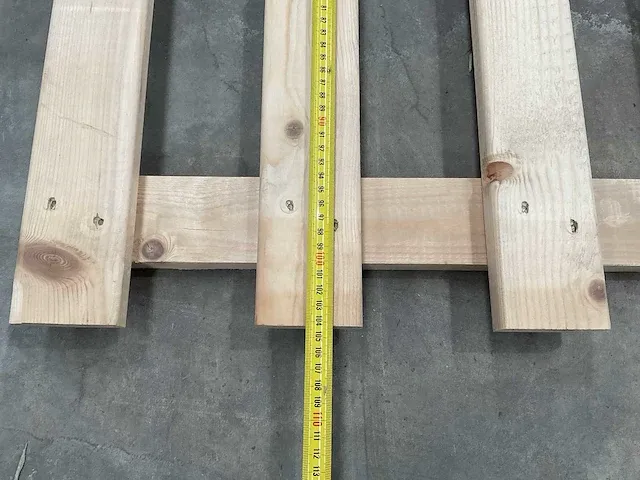 Houten stellingvlonders 2700mm (300x) - afbeelding 5 van  6