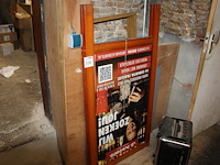 Houten stoepbord. afmeting 72 x 140 cm. - afbeelding 2 van  2