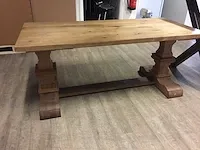 Houten tafel 180cm - afbeelding 1 van  4