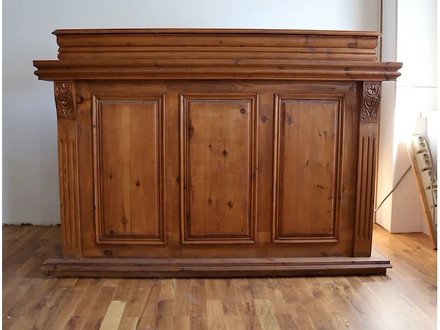 Houten toog - afbeelding 1 van  3