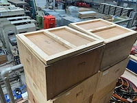 Houten transportkist (10x) - afbeelding 1 van  3
