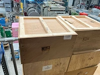 Houten transportkist (10x) - afbeelding 1 van  4
