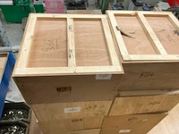 Houten transportkist (10x) - afbeelding 2 van  4