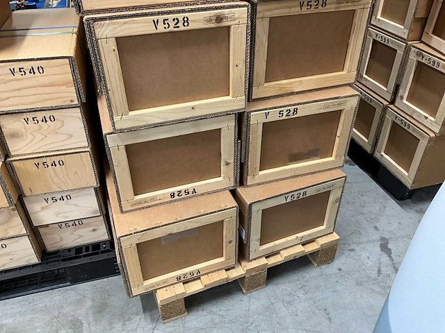Houten transportkist (24x) - afbeelding 2 van  4