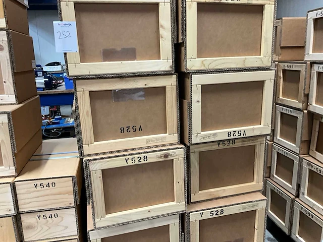 Houten transportkist (24x) - afbeelding 3 van  4