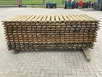 Houten tuinomheining (22x) - afbeelding 2 van  7