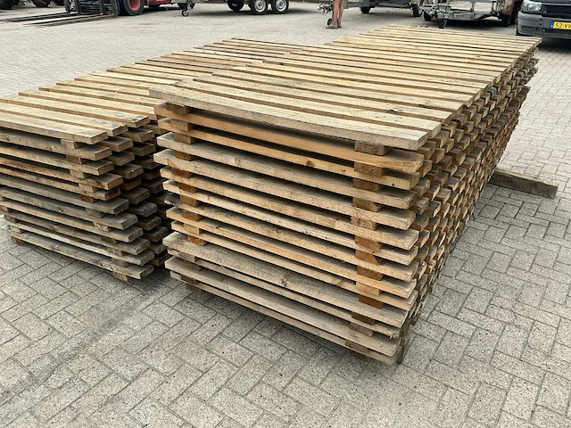 Houten tuinomheining (22x) - afbeelding 3 van  7