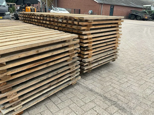 Houten tuinomheining (22x) - afbeelding 7 van  7