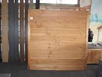 Houten tuinscherm 180 x 180 cm. - afbeelding 1 van  3