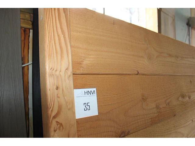 Houten tuinscherm 180 x 180 cm. - afbeelding 3 van  3