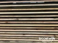 Houten tuinscherm geïmpregneerd 180x180 cm - afbeelding 2 van  5