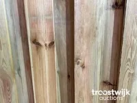 Houten tuinscherm geïmpregneerd 180x180 cm - afbeelding 4 van  5