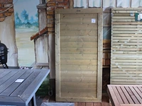 Houten tuinscherm hillhout. afmeting 90 x 180 cm. - afbeelding 1 van  2