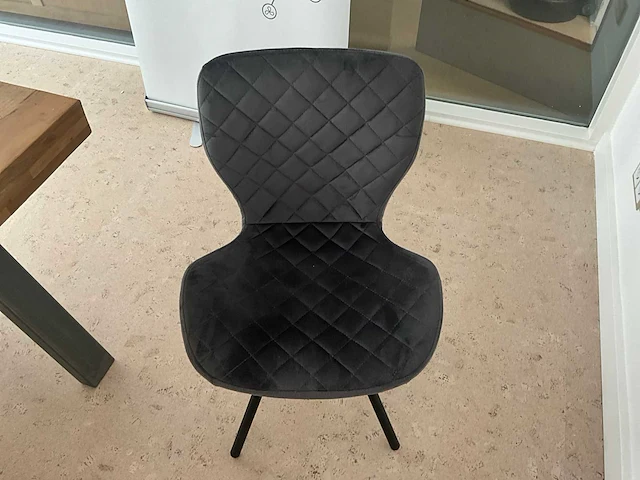 Houten vergadertafel met stoelen - afbeelding 7 van  8