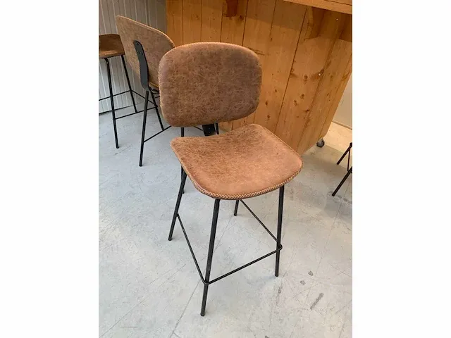 Houten verrijdbare bar - afbeelding 5 van  5