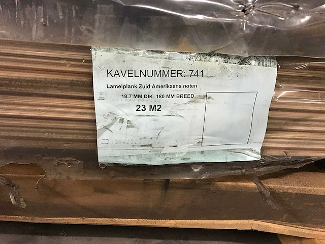 Houten vloer amerikaans noten (4x) - afbeelding 6 van  7