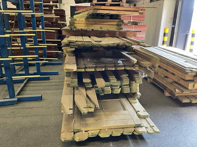 Houten vloer blokhut - afbeelding 2 van  6