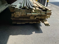 Houten vloer blokhut - afbeelding 5 van  6