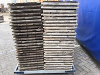 Houten vloerdelen (50x) 2 x 0,5 in bok - afbeelding 3 van  3