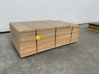 Houten vloerplaat 2120x1190x38mm (16x) - afbeelding 1 van  5