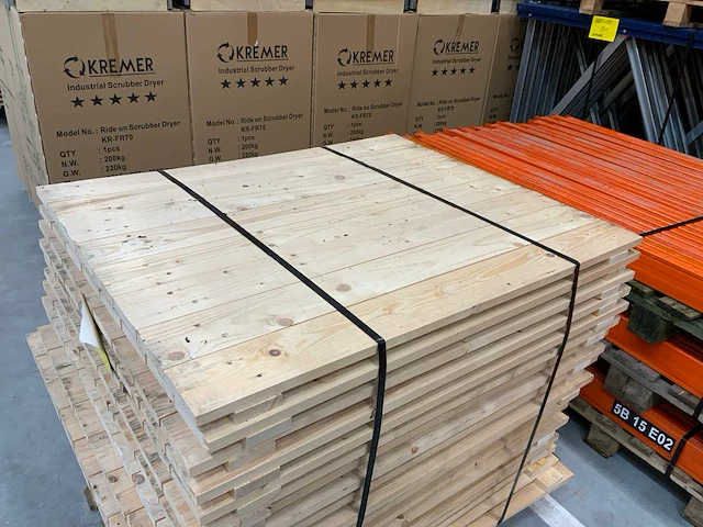 Houten vlonder 1100 x 900 mm (19x) - afbeelding 3 van  7