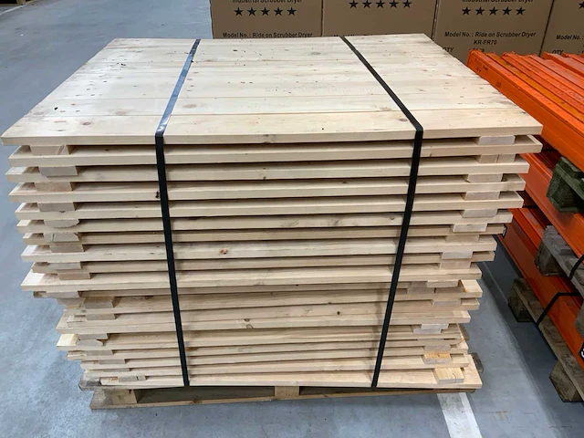 Houten vlonder 1100 x 900 mm (19x) - afbeelding 4 van  7
