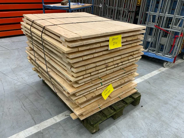 Houten vlonder 1100 x 900 mm (21x) - afbeelding 1 van  6