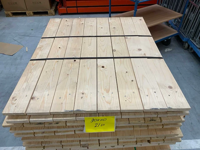 Houten vlonder 1100 x 900 mm (21x) - afbeelding 2 van  6