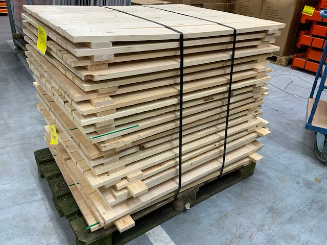 Houten vlonder 1100 x 900 mm (21x) - afbeelding 3 van  6