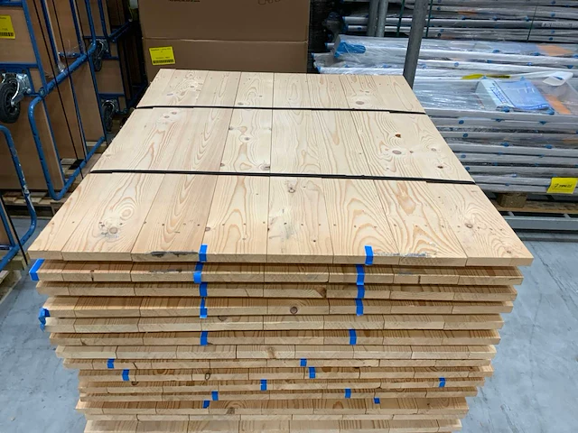 Houten vlonder 1100 x 900 mm (25x) - afbeelding 2 van  5