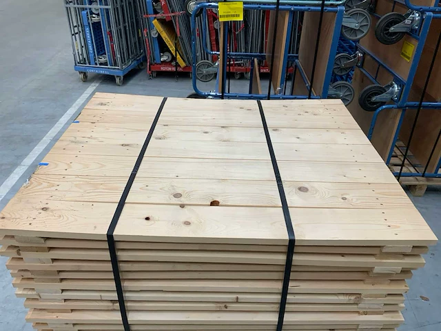 Houten vlonder 1100 x 900 mm (25x) - afbeelding 4 van  5
