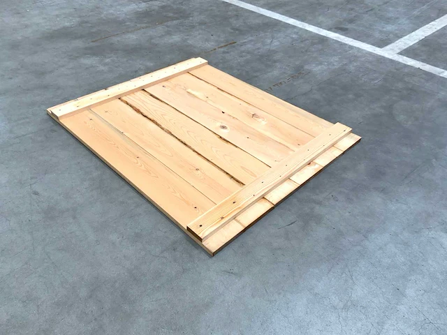 Houten vlonder 1100x900mm (40x) - afbeelding 2 van  7