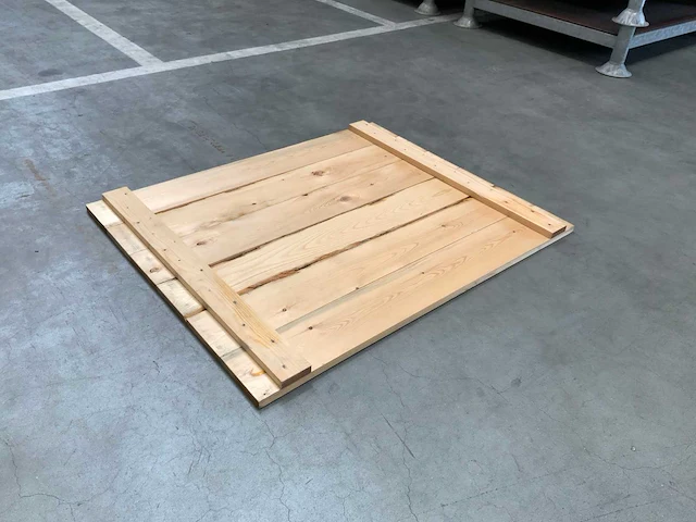Houten vlonder 1100x900mm (40x) - afbeelding 4 van  7