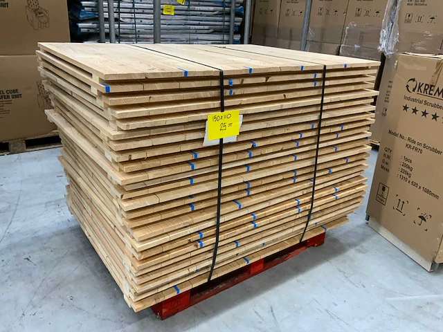 Houten vlonder 1500 x 1100 mm (22x) - afbeelding 1 van  7