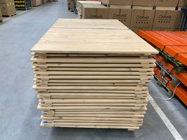 Houten vlonder 1800 x 1100 mm (22x) - afbeelding 4 van  8