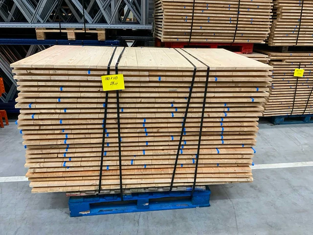 Houten vlonder 1800 x 1100 mm (25x) - afbeelding 2 van  7