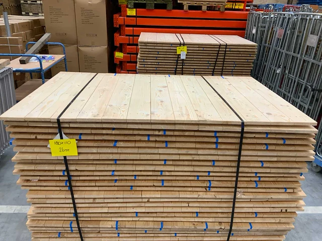 Houten vlonder 1800 x 1100 mm (26x) - afbeelding 2 van  8