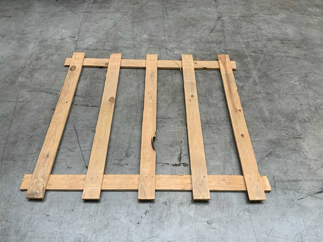 Houten vlonder ca 1100x1000mm (75x) - afbeelding 2 van  7