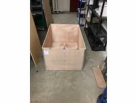 Houten vouwkist - afbeelding 1 van  4