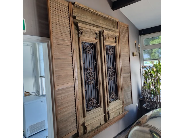 Houten wand decoratie - afbeelding 1 van  7