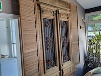 Houten wand decoratie - afbeelding 1 van  7