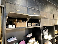 Houten wandkast met laden - afbeelding 6 van  10