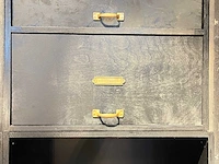 Houten wandkast met laden - afbeelding 10 van  10