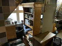 Houten wandkast - afbeelding 1 van  5